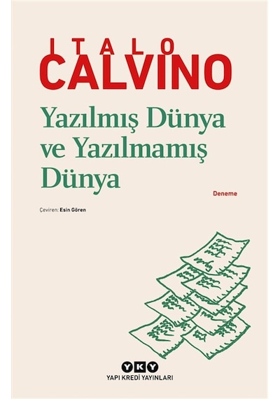 Yazılmış Dünya Ve Yazılmamış Dünya / Italo Calvino