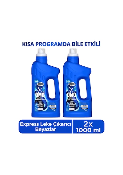 Omo Express Leke Çıkarıcı Beyazlar 1000 Ml X2 Diğer