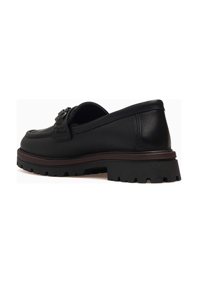 Mamma Mia Mammamia Kadın Deri Günlük Loafer Ayakkabı 26k D26ka-3225 Siyah