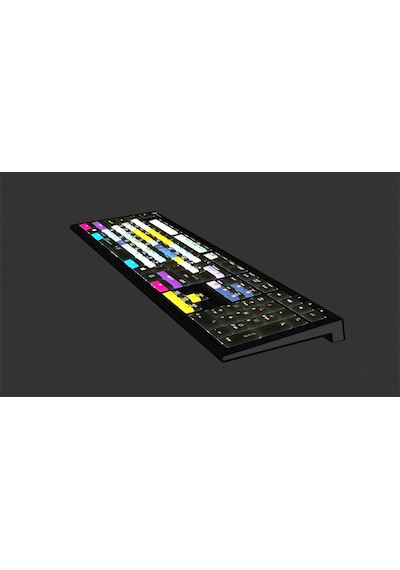 Logickeyboard Maxon Cinema 4D LKB-C4DB-A2PC Kablolu PC Astra 2 Arka Aydınlatmalı Klavye