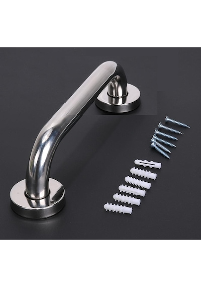 25 Cm. Paslanmaz Tutunma Barı, Tutamağı Wc, Banyo, Duş, Klozet, Küvet Yanı Kullanım İçin . - Tutamak 25cm krom