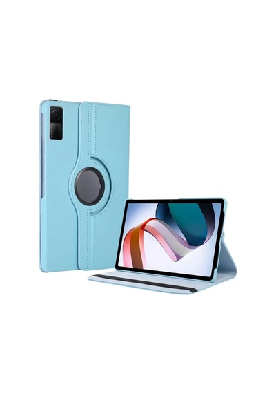 Xiaomi Redmi Pad Se 4g Uyumlu Kılıf 360 Tablet Deri Kılıf - Turkuaz Diğer