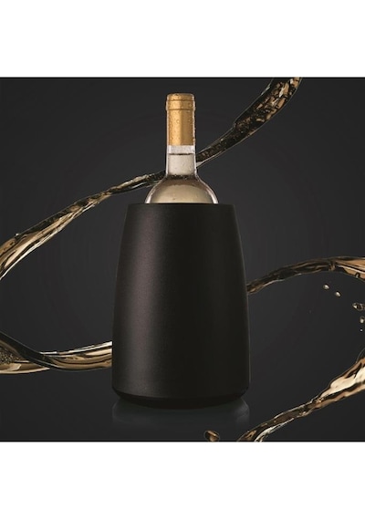 Vacu Vin Aktif Soğutucu, Elegant Siyah, Kutulu Çok Renkli