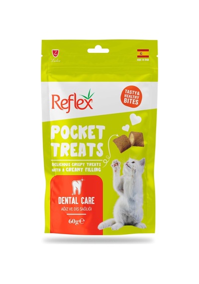 Tr Pocket Treats Ağız Ve Diş Sağlığı Tamamlayıcı Kedi Ödül Maması 60 Gr