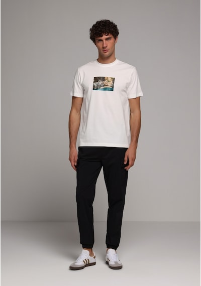 Colin's Colins Slim Fit Orta Bel Lastikli Paça Erkek Siyah Pantolon Cl1079709 Q1.v1 Blk