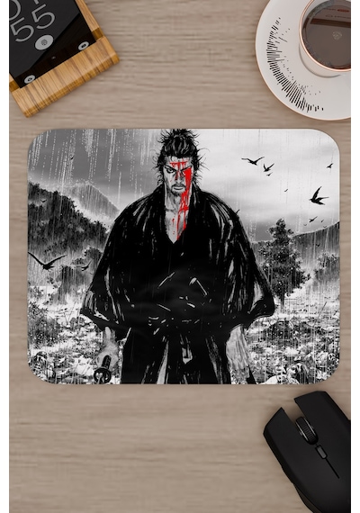 Vagabond Kaymaz Dikişli Kauçuk Oyuncu Mousepad V1 - 22x18 Gaming Mouse Pad Fare Altlığı