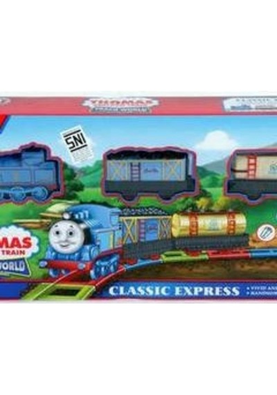 Thomas Tren Tomas Tren ve Arkadaşları-11 Parça Pilli Tren Seti