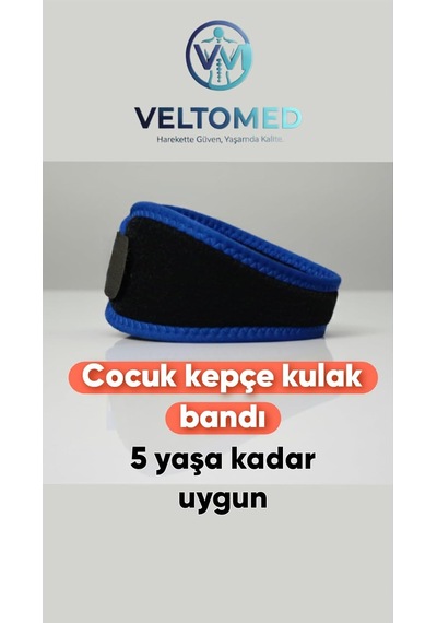 1-5 Yaş Çocuk Kepçe Kulak Bandajı - Yenidoğan Kulak Düzleştirme, Kulak Koruma, Yumuşak Konforlu.