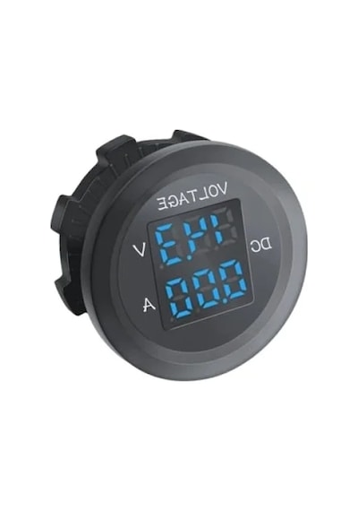 Dc12v/24v Dijital Voltmetre Ve Ampermetre