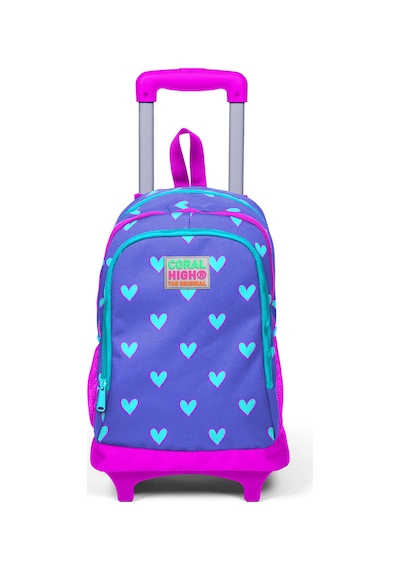 Coral High 23906 Kalpli Çekçekli Okul Çantası