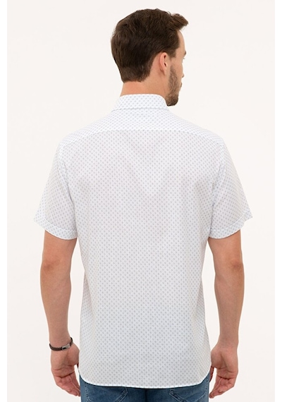 Pierre Cardin Regular Fit Kısa Kollu Gömlek Çok Renkli