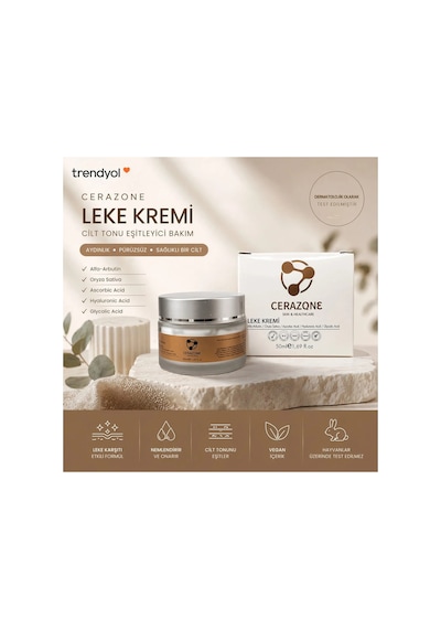 Alfa Arbutin Ve C Vitamini İçerikli Leke Karşıtı Aydınlatıcı Krem