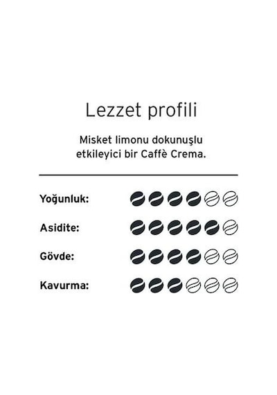 Tchibo Cafissimo Caffe Crema Colombia Kapsül Kahve 8 x 10'lu