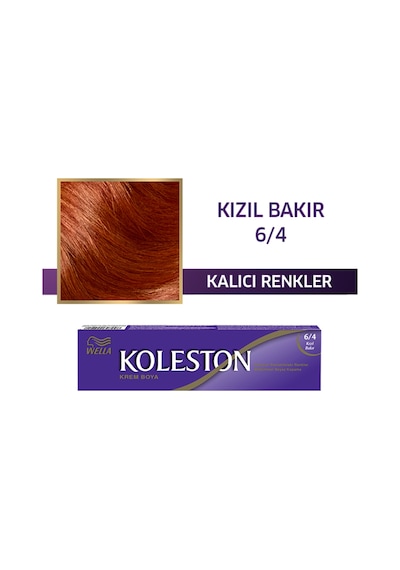 Wella Koleston Koleston Single Tüp Saç Boyası 6/4 Kızıl Bakır