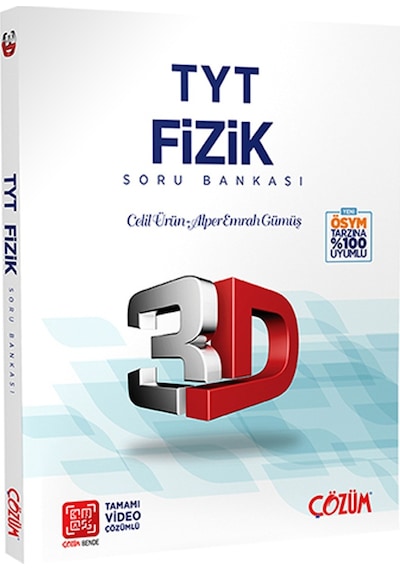 3D Yayınları Tyt Fizik 3D Soru Bankası