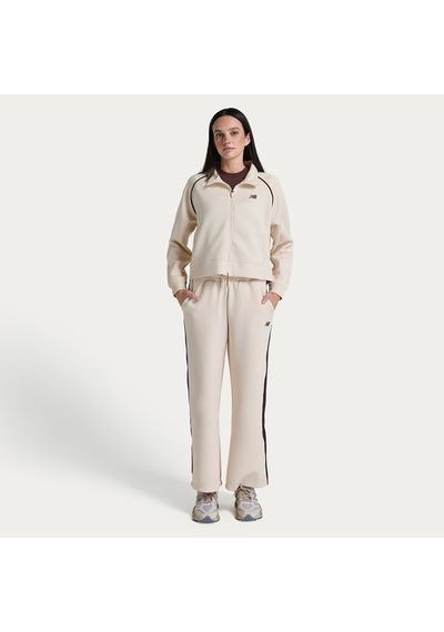 The North Face New Balance Lifestyle Kadın Fermuarlı Sweatshirt Wnj3626-mbm Bej