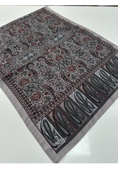 Bonjela Soft Pamuklu Şal Etro Desen Lbs1803-43191 Çok Renkli