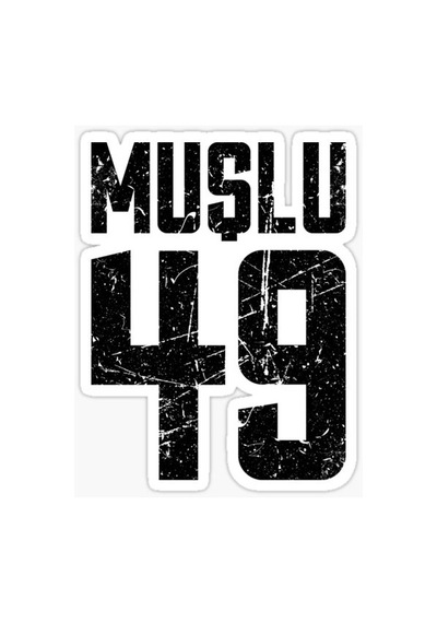 49 Muş Sticker Yapıştırma Oto Etiket 17cm