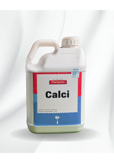 Plantponic Calci 5l Kalsiyum Yaprak Gübresi Topraksız Ve Geleneksel Tarım İçin 5 Litre
