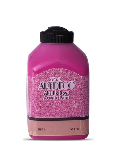 Akrilik Boya, 500ml, Fuşya 3653 Diğer