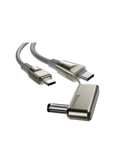 Gelecek_Market Baseus One For Two Fast Charching Type C To Type C + Dc 100W 2 Me