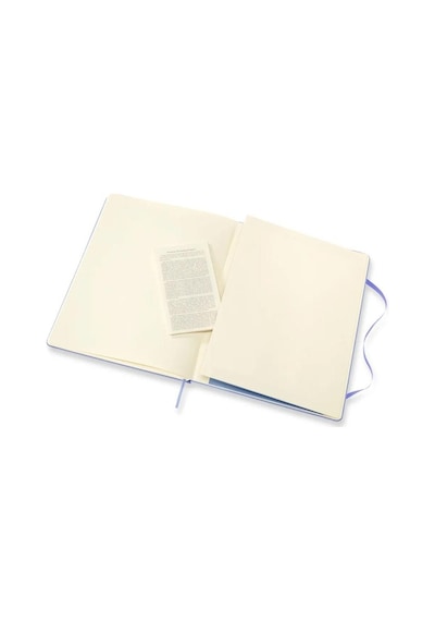 Moleskine Classic Sert Kapak Çizgili Defter 19x25 Hydrangea Blue