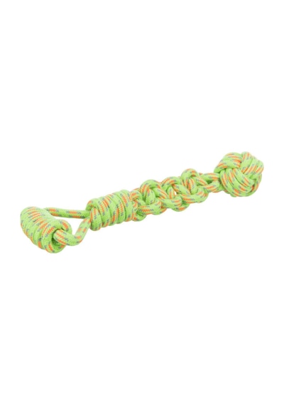 Trixie 35697 At Getir ve Tut Çek Tutamaçlı Köpek Oyuncağı 8 x 38 CM Çok Renkli