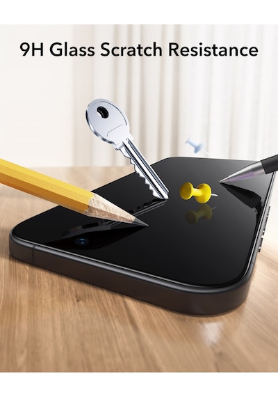 Apple Apple iPhone Uyumlu  17 Pro Ultrafit Classic 2 Adet Cam Ekran Koruyucu