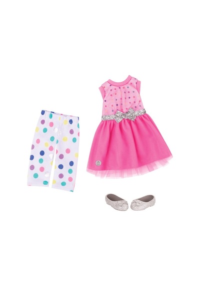 Glitter Kıyafet - Dress & Legging