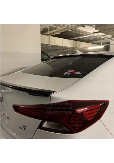 Hyundai Elantra Bagaj Üstü Spoiler Piano Black 2019-2020