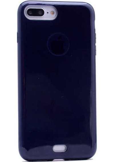 Apple Uyumlu iPhone 8 Plus Kılıf Zore Shining Silikon Siyah