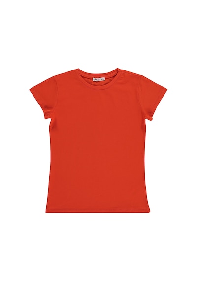 Civil Girls Basic 6-9 Yaş Tişört - Turuncu Koyu Turuncu