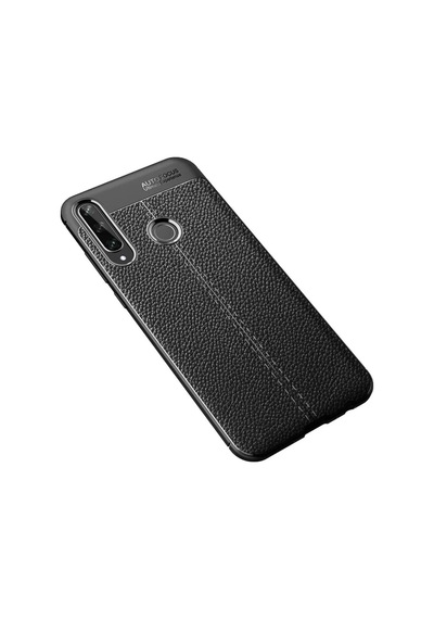 Newface Huawei Y6p Kılıf Auto Focus Kapak - Siyah