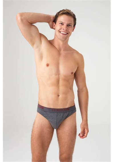 U.S. Polo Assn. U.s Polo Assn. 80436 Erkek 3 Lü Boxer-siyah-antrasitmelanj-lacivert Siyah