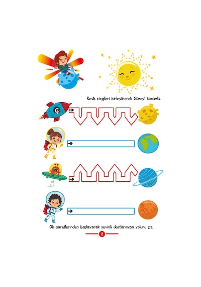 Çizgi 5-6 Yaş-Zihinsel Becerilerimi Geliştiriyorum- Limonkids