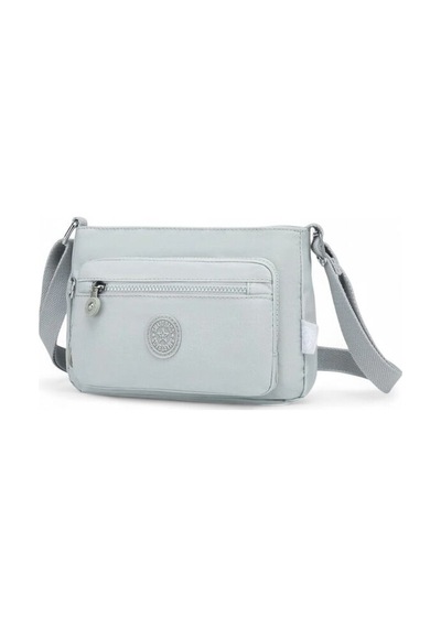 Smart Bags Krinkıl Açık Gri Kadın Çapraz Askılı Çanta Smb 3270 Açık Gri
