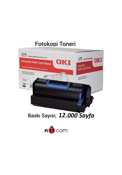 Oki B721 / B731 / Mb760 Siyah Toner 45488802