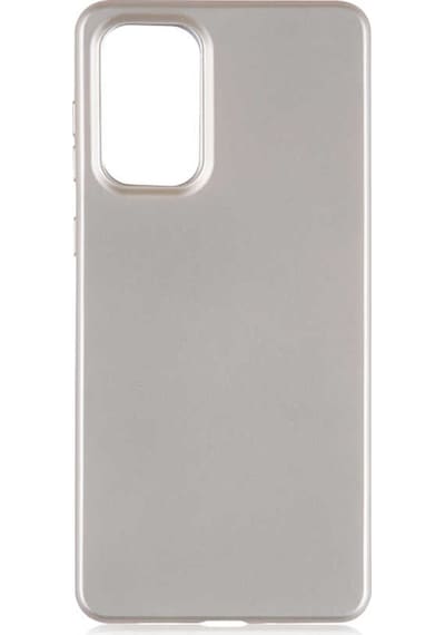 Samsung Uyumlu Galaxy A73 Kılıf Zore Premier Silikon Kapak Gold