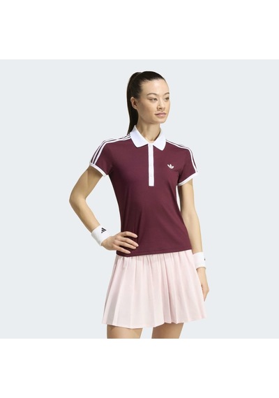 Adidas Ky8891 Classıcs Polo Kadın Tişört Bordo