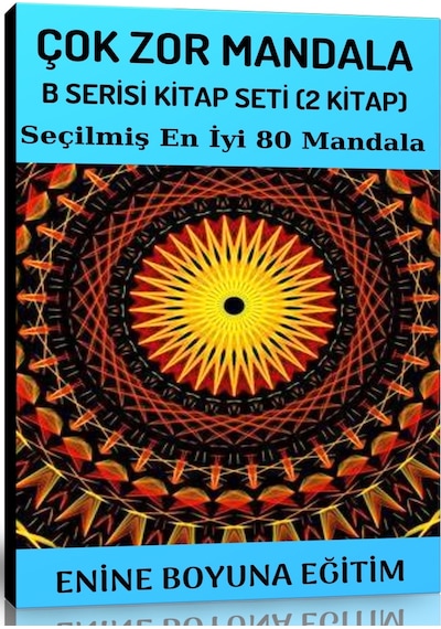 B Serisi - Çok Zor Mandala Kitap Seti (2 Kitap)