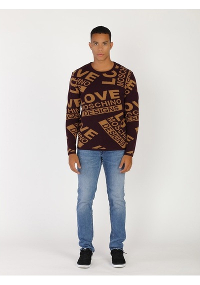 Moschino Yeni Moschıno Erkek Kazak (386797423) Beyaz