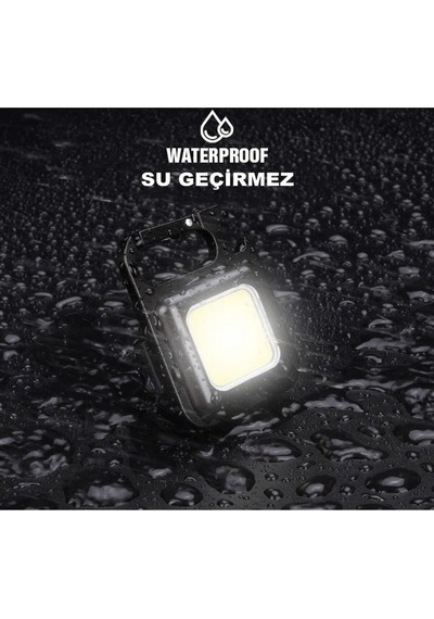 El Feneri Flash Mıknatıslı Su Geçirmez Şişe Açaçaklı Ampul
