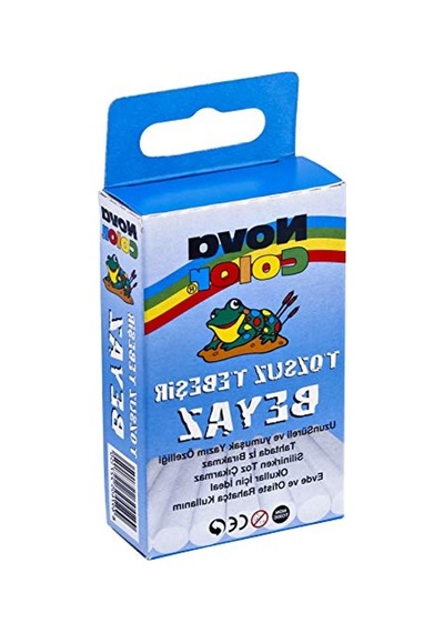 10'lu Tebeşir Paketi - Beyaz Renk