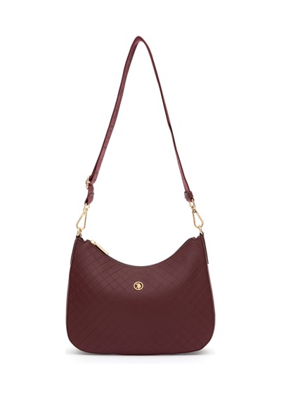 U.S. Polo Assn. Kadın Bordo Omuz Çantası 50317803-VR014