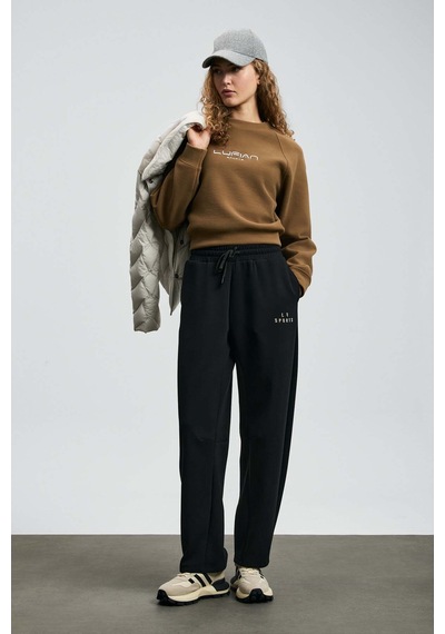 Lufian Beggy Kahverengi Kadın Sweatshirt 122030022 Kahverengi