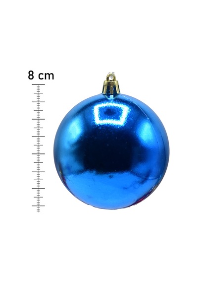 Waldern 8 Cm 6lı Parlak Mavi