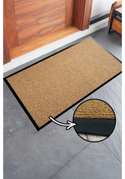 Nem Ve Toz Alıcı Yıkanabilir Kauçuk Kenarlı Kapı Önü Paspas 50x80 Diğer