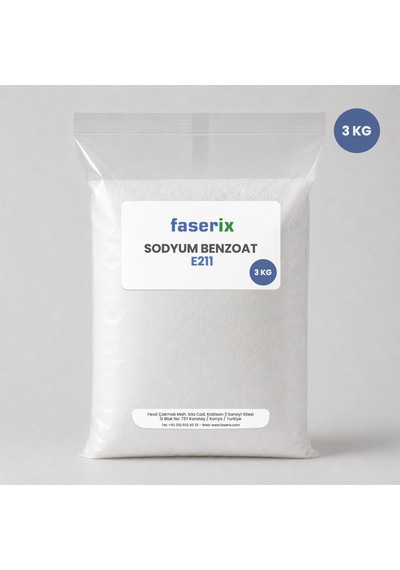 Sodyum Benzoat E211 - 3 Kg