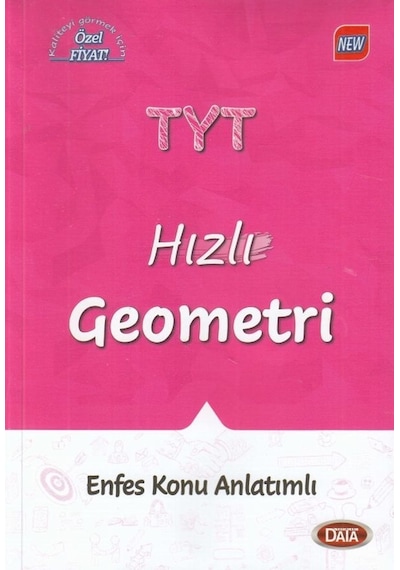 Data TYT Hızlı Geometri Enfes Konu Anlatımlı -  Data Yayınları