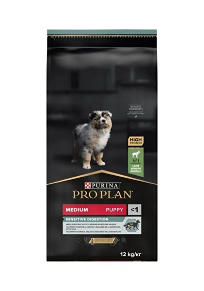 Medium Puppy Kuzu Etli Yavru Kuru Köpek Maması 12 Kg